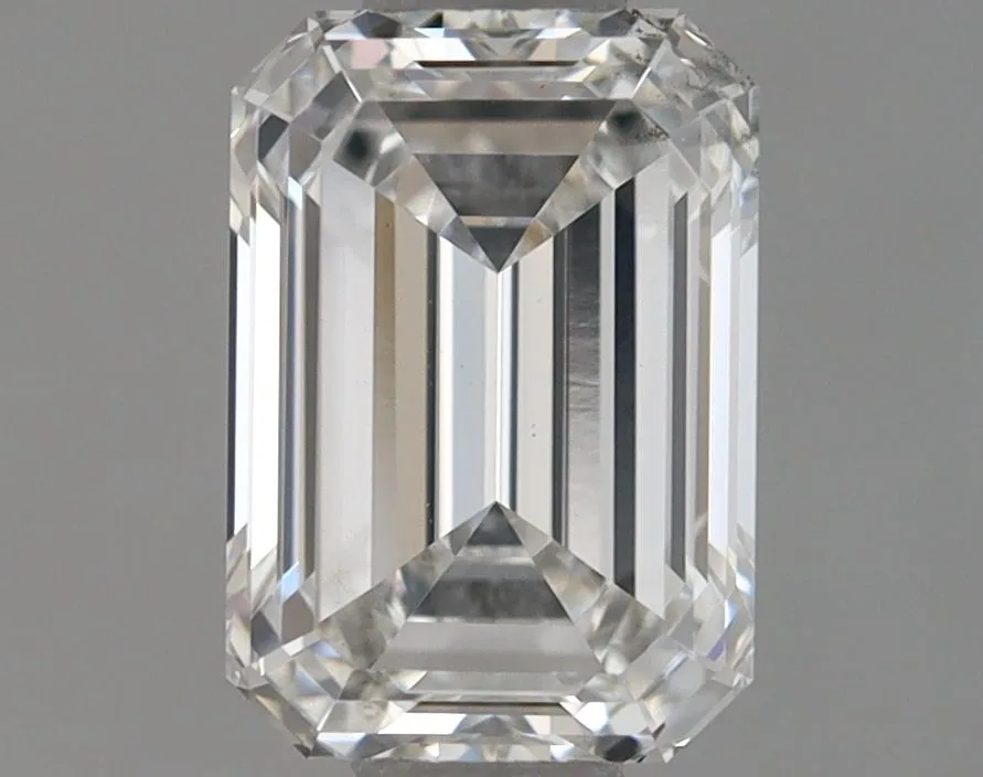0.82ct EMERALD F VS2 Lab Grown diamond