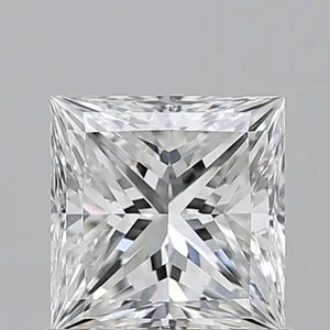 1.01ct PRINCESS F VS2 Natural diamond