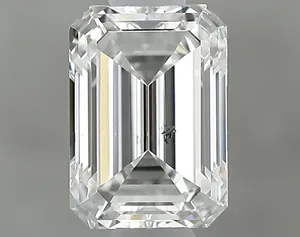 0.6ct EMERALD F SI2 Natural diamond