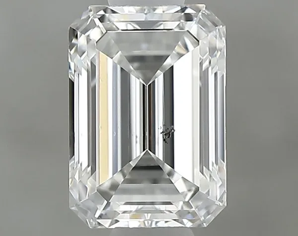 0.6ct EMERALD F SI2 Natural diamond