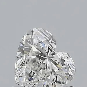 0.62ct HEART G VVS2 Natural diamond