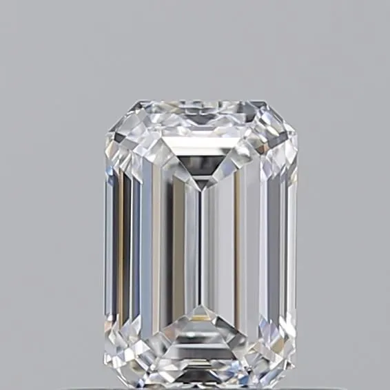 0.50ct EMERALD E IF Natural diamond
