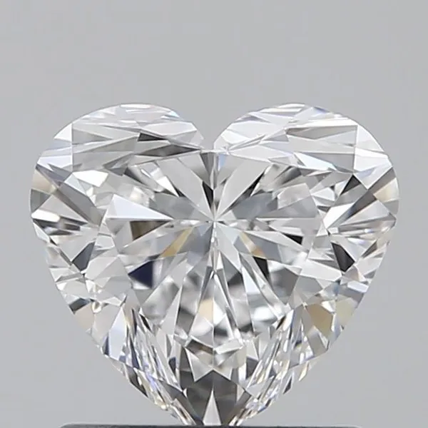 0.9ct HEART D VVS2 Natural diamond