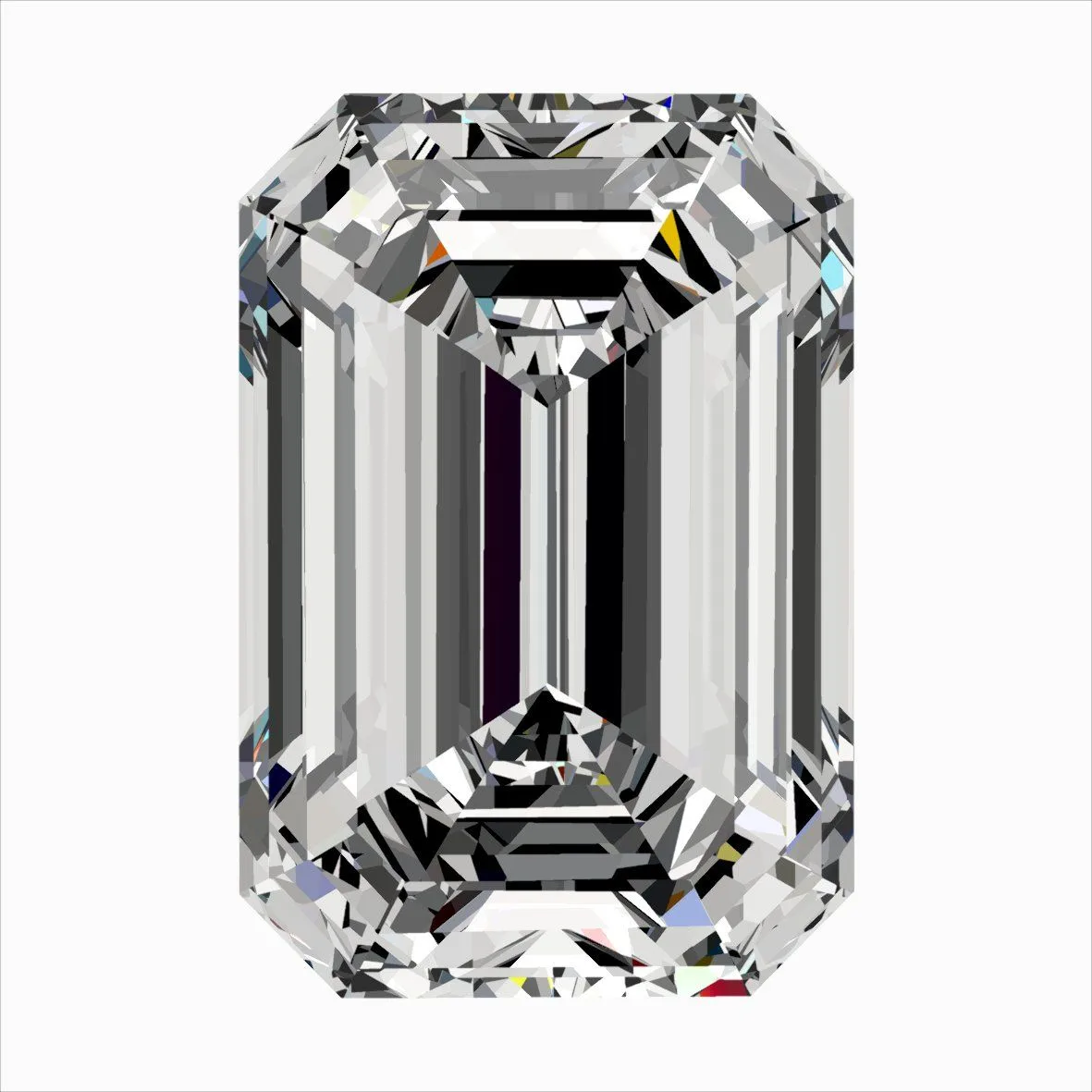 0.30ct EMERALD E VVS2 Natural diamond