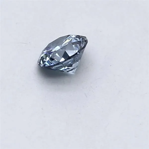 0.30ct ROUND Fancy Vivid Blue VS1 Coloured Lab diamond