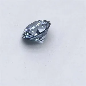 0.3ct ROUND Fancy Vivid Blue VS1 Coloured Lab diamond
