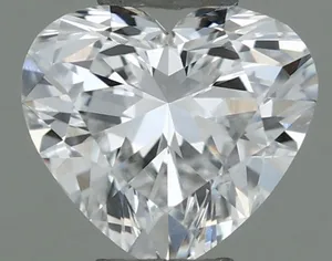 0.3ct HEART E VVS2 Natural diamond