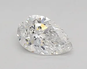 0.83ct PEAR D VVS1 Lab diamond