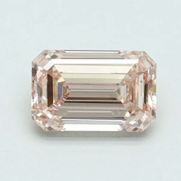 1.04ct EMERALD Fancy Intense Pink VS2 Coloured Lab diamond