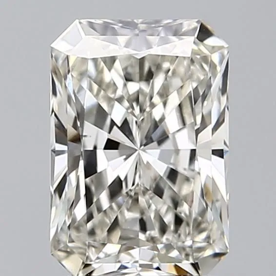 1.08ct RADIANT Fancy Vivid Blue VS1 Coloured Lab diamond