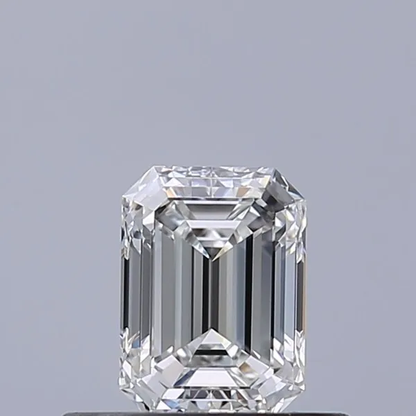 0.41ct EMERALD F VVS1 Natural diamond