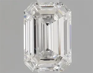 0.68ct EMERALD F VS1 Lab diamond