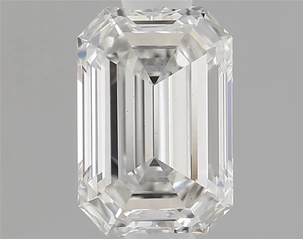 0.68ct EMERALD F VS1 Lab diamond