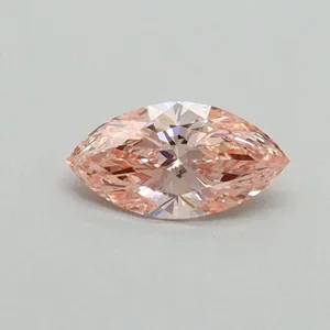 0.3ct MARQUISE Fancy Vivid Pink VVS2 Coloured Lab diamond