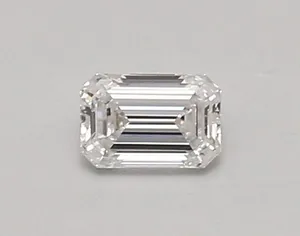 0.39ct EMERALD D VVS1 Lab diamond