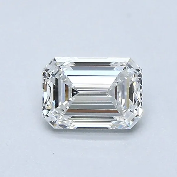 0.61ct EMERALD F VVS1 Natural diamond