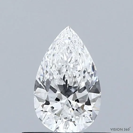 0.51ct PEAR E SI1 Natural diamond