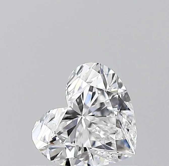 0.59ct HEART F SI1 Natural diamond
