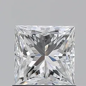 1.01ct PRINCESS G VVS2 Natural diamond