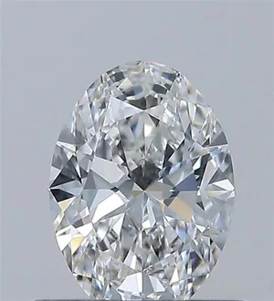 0.5ct OVAL E VVS2 Natural diamond
