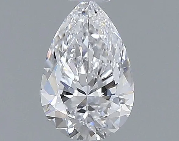 0.3ct PEAR D VVS1 Natural diamond