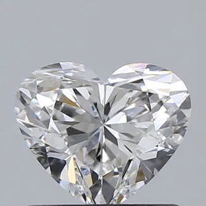 0.71ct HEART E VVS2 Natural diamond