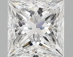 1.01ct PRINCESS F SI1 Natural diamond