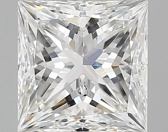 1.01ct PRINCESS F SI1 Natural diamond