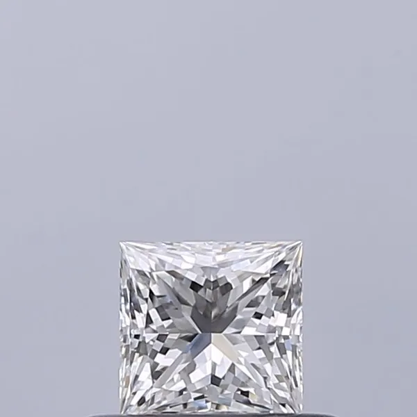 0.32ct PRINCESS F VVS2 Natural diamond