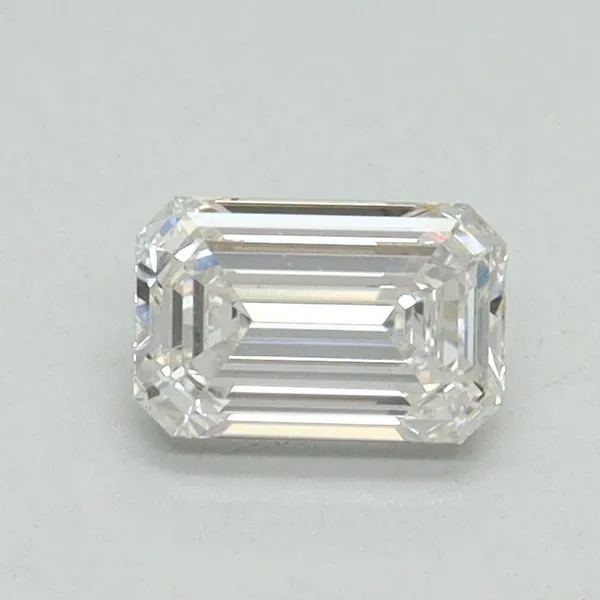 0.53ct EMERALD F VS1 Lab diamond