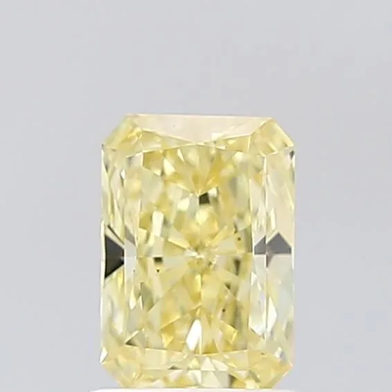 1.02ct RADIANT Fancy Intense Yellow VS2 Coloured Lab diamond