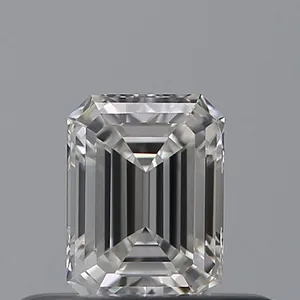 0.32ct EMERALD F VVS2 Natural diamond