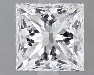 1.01ct PRINCESS F VS2 Natural diamond