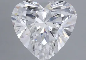 1.09ct HEART E VVS2 Lab diamond