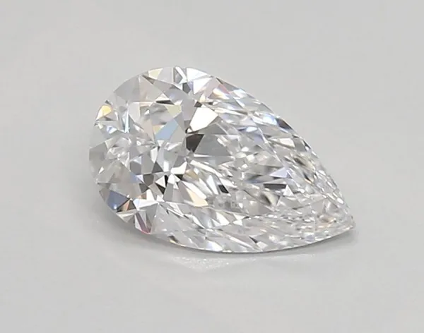 0.7ct PEAR D VVS1 Lab diamond