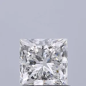 0.7ct PRINCESS F VVS1 Natural diamond