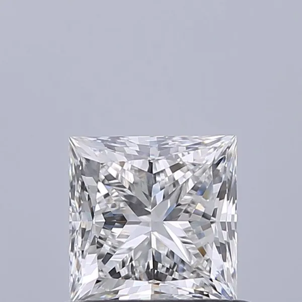 0.7ct PRINCESS F VVS1 Natural diamond