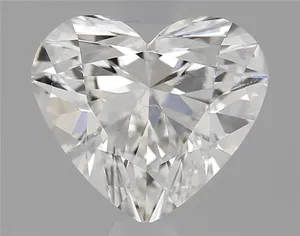 1.01ct HEART H SI1 Natural diamond