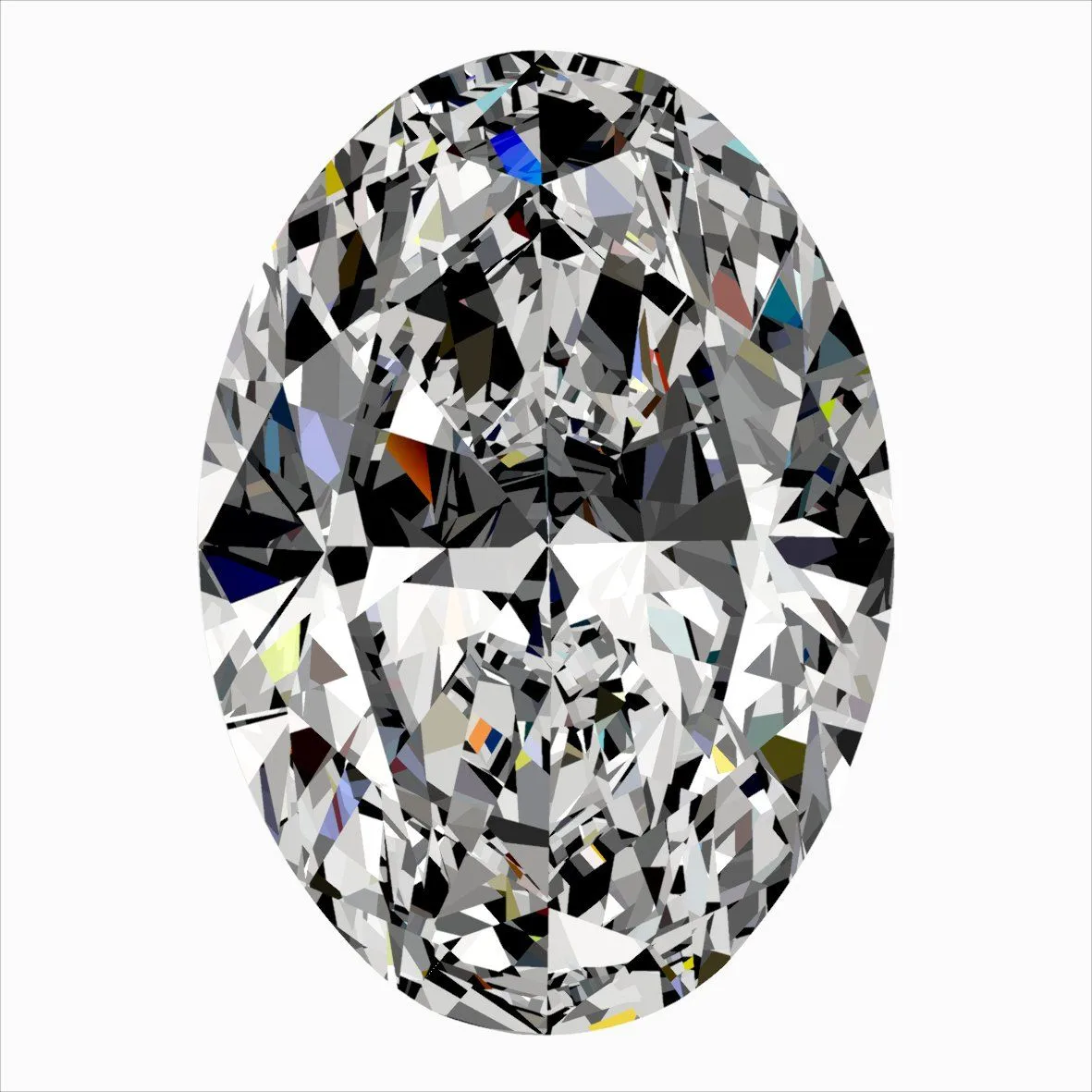0.35ct OVAL H VVS2 Natural diamond
