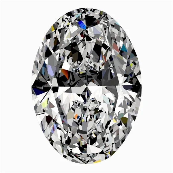 0.35ct OVAL H VVS2 Natural diamond