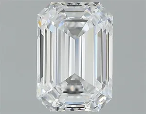 0.5ct EMERALD D VVS1 Natural diamond
