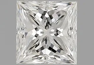 0.9ct PRINCESS G VVS2 Natural diamond