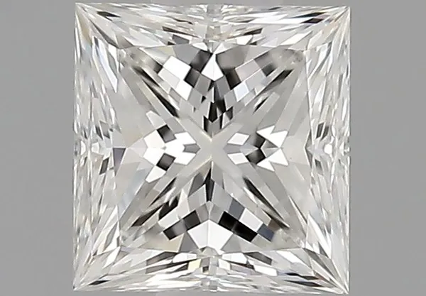 0.9ct PRINCESS G VVS2 Natural diamond