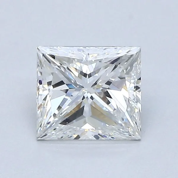 0.97ct PRINCESS F VVS2 Natural diamond