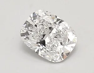 0.95ct CUSHION D VVS1 Lab diamond