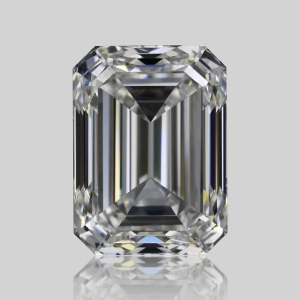 0.8ct EMERALD F VVS2 Natural diamond