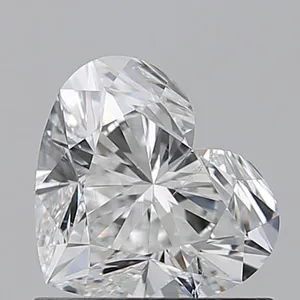 0.91ct HEART F SI1 Natural diamond