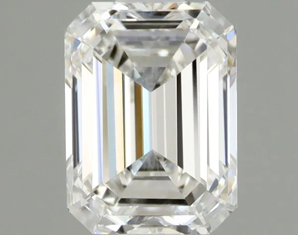 0.7ct EMERALD F VVS2 Natural diamond