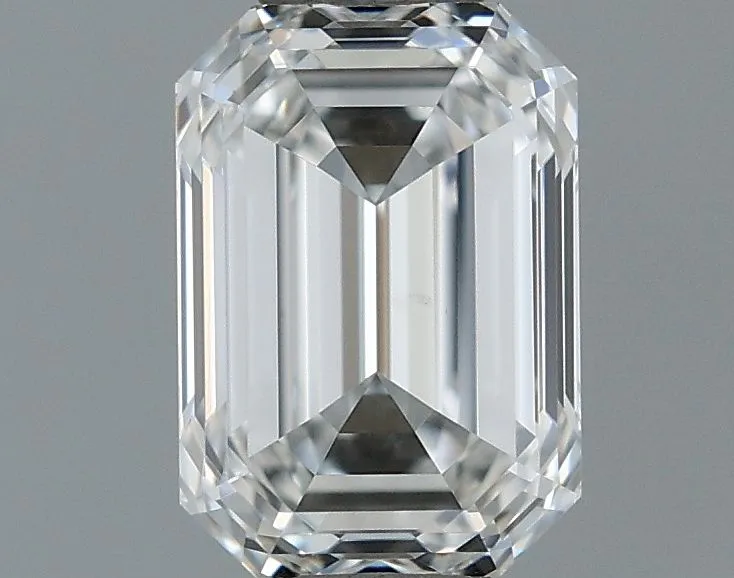 0.51ct EMERALD F VS2 Natural diamond