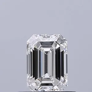 0.52ct EMERALD F VVS2 Natural diamond